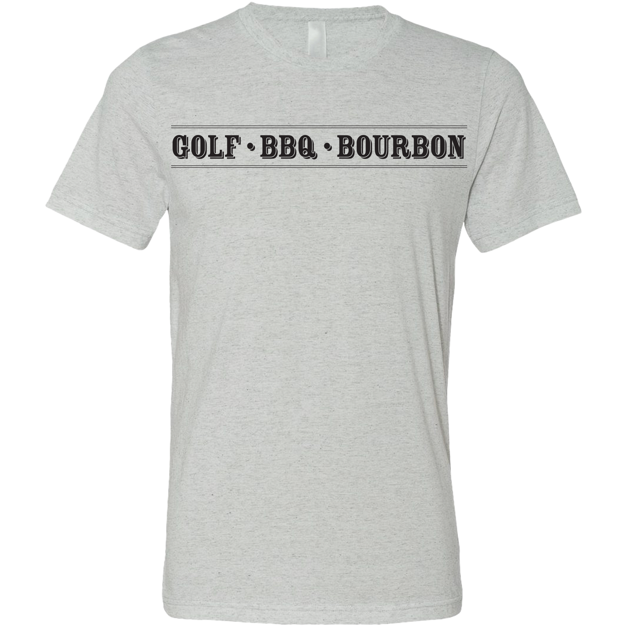 BBQ & Bourbon Golf T-Shirt