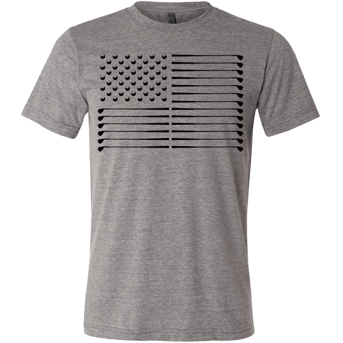 Unique Personalized Flag Golf T-Shirt Customized Gifts for Men by Groovy Guy