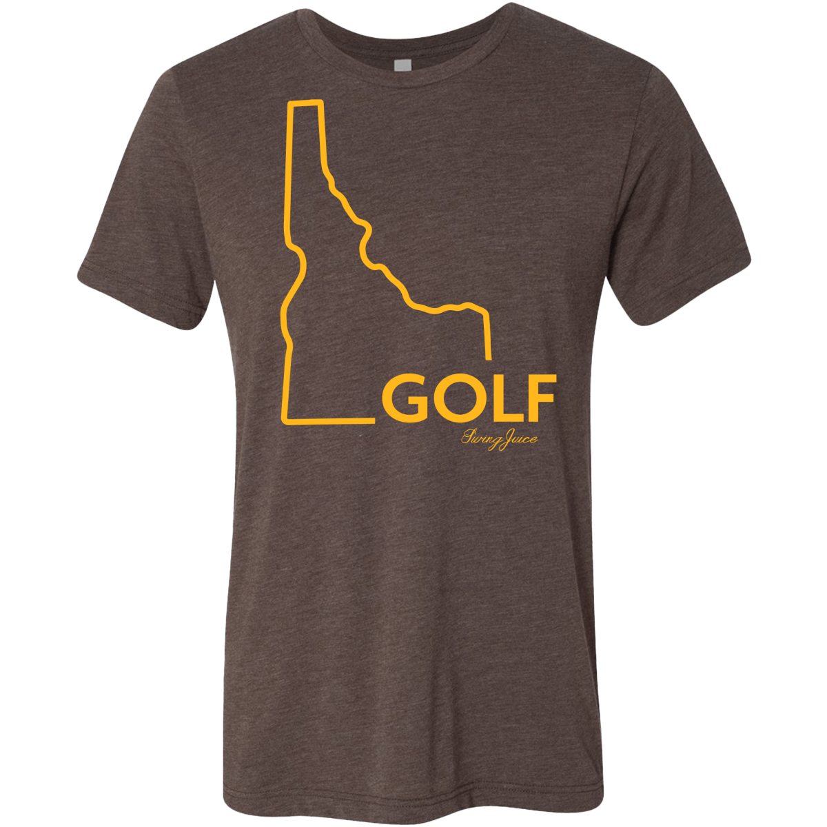 Unique Personalized Idaho Golf T-Shirt Customized Gifts for Men by Groovy Guy
