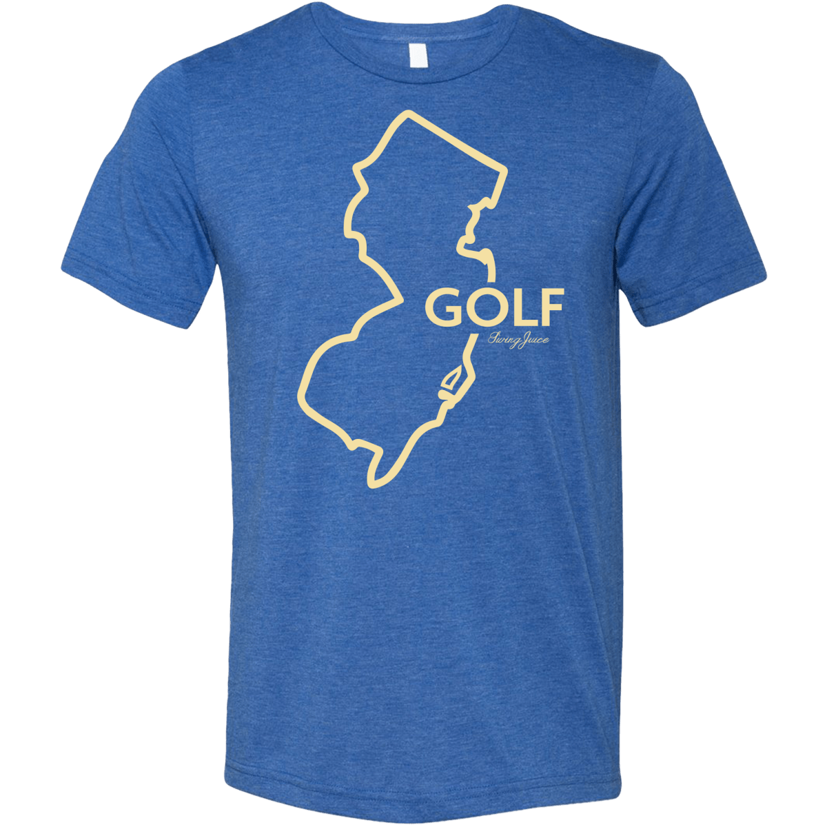 Unique Personalized New Jersey Golf T-Shirt Customized Gifts for Men by Groovy Guy