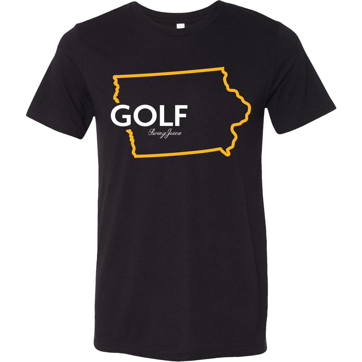 Unique Personalized Iowa Golf T-shirt Customized Gifts for Men by Groovy Guy