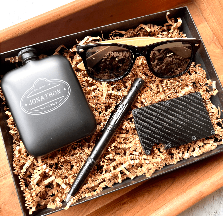 Unique Personalized Groomsmen Gear Customized Groomsmen Gifts Gifts for Men by Groovy Guy