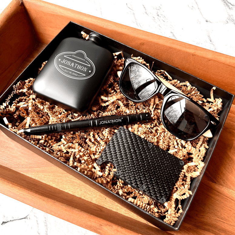 Unique Personalized Groomsmen Gear Customized Groomsmen Gifts Gifts for Men by Groovy Guy