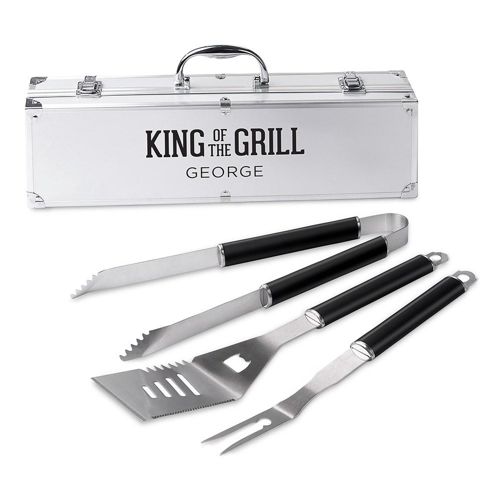 Engraved Grill Set