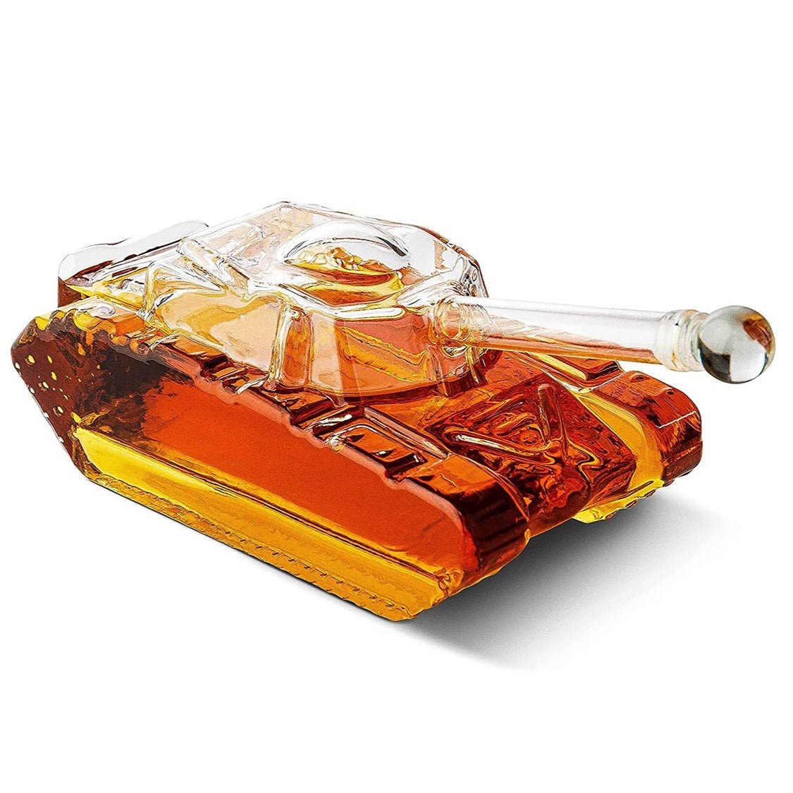 Unique Personalized Tank Whiskey Decanter Customized Gifts for Men by Groovy Guy