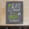 Personalized Irish Welcome Wall Canvas
