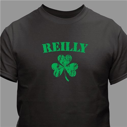 Unique Personalized Custom Shamrock Shirt Customized Pub Signs Gifts for Men by Groovy Guy