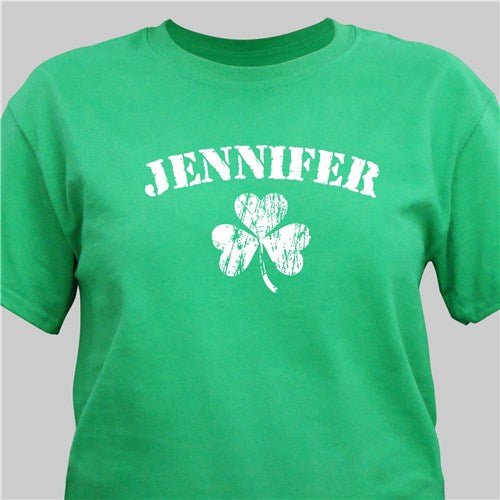 Unique Personalized Custom Shamrock Shirt Customized Pub Signs Gifts for Men by Groovy Guy