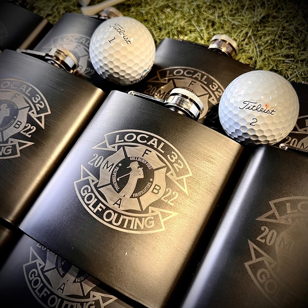 Customizable Golf Bag Flask