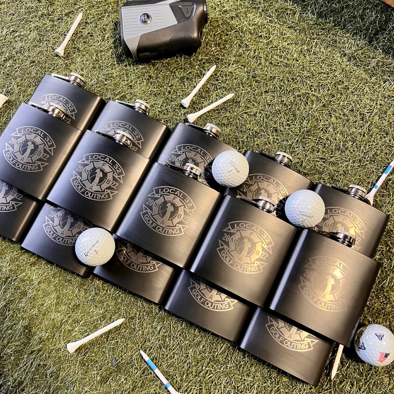 Customizable Golf Bag Flask