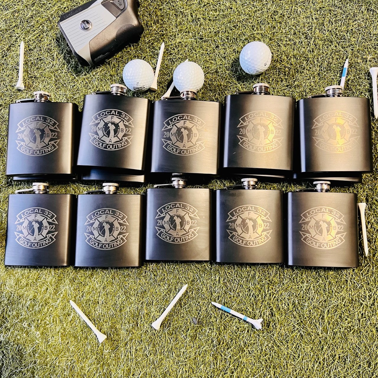 Customizable Golf Bag Flask