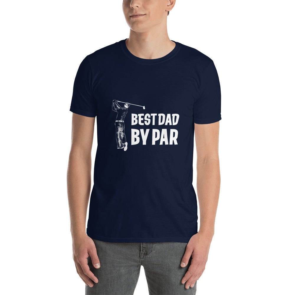 Unique Personalized Best Dad Golf Shirt Customized Dad Gifts for Men by Groovy Guy