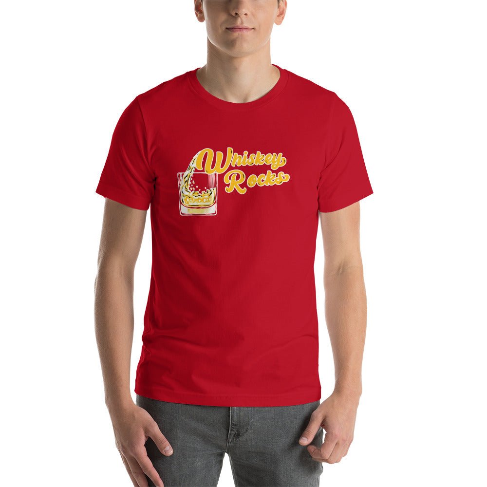 Unique Personalized On the Rocks Tee Customized Shirts Gifts for Men by Groovy Guy