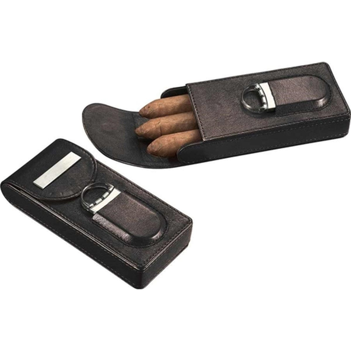 Unique Personalized Caldwell Cigar Case Customized Cigar Cases Gifts for Men by Groovy Guy