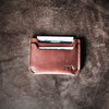 Brown Leather Minimalist Wallets