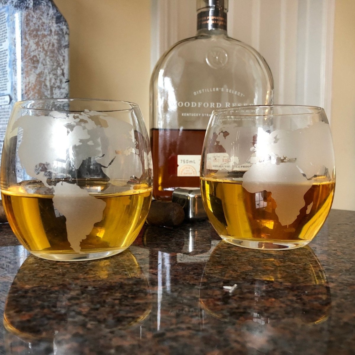 Unique Personalized Voyage Decanter Customized Decanter Gifts for Men by Groovy Guy