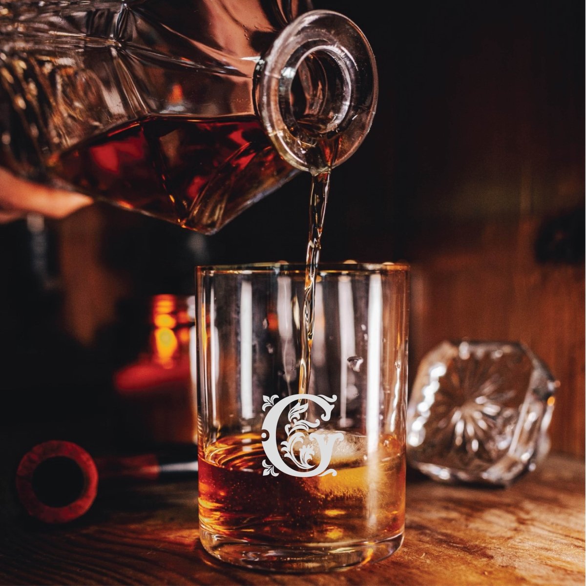 Classy Custom Decanter Set