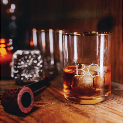 Modern Custom Whiskey Glass