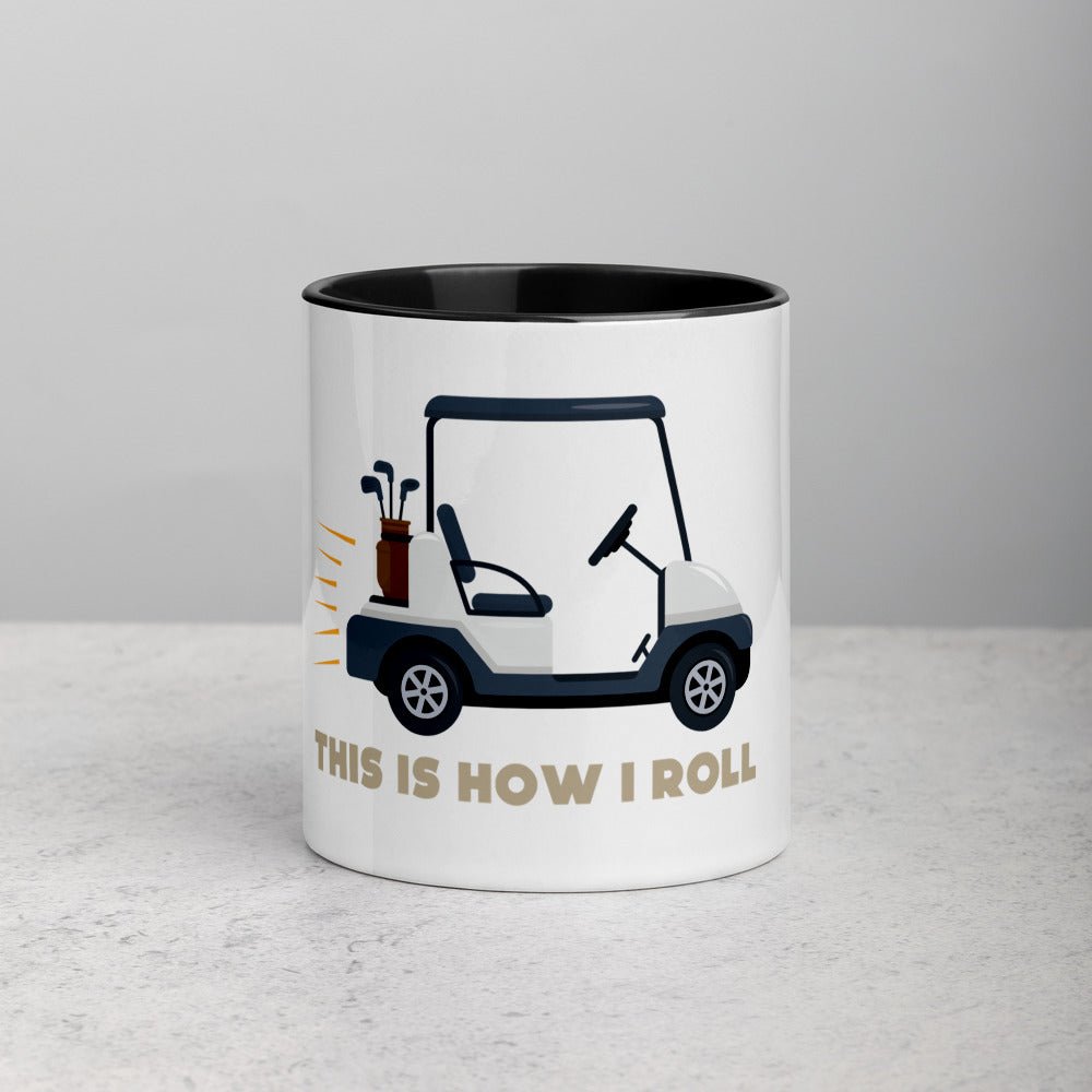 Unique Personalized Gone Golfing Mug Customized Glassware Gifts for Men by Groovy Guy
