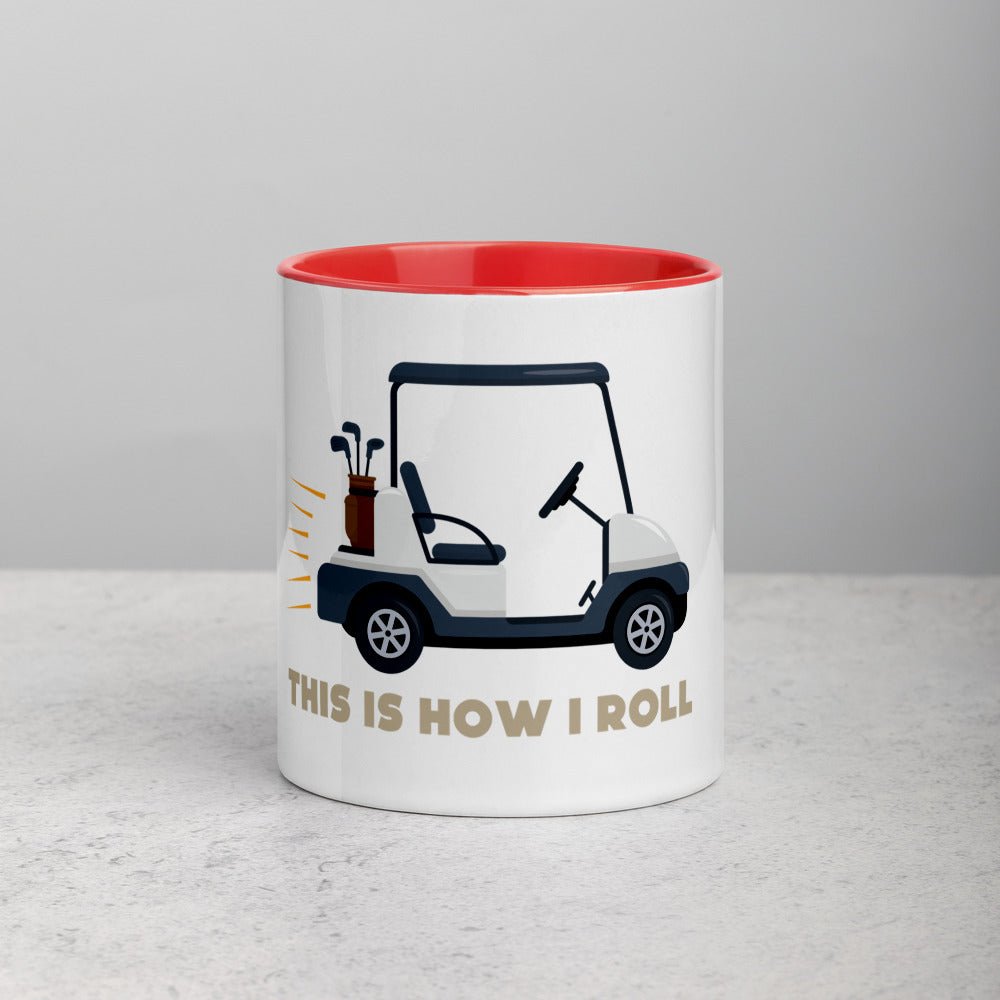 Unique Personalized Gone Golfing Mug Customized Glassware Gifts for Men by Groovy Guy
