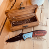 Personalized Pocket Knife in Custom Engraved Box