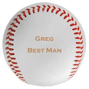 Unique Personalized Strike Out Personalized Baseball Customized Baseball Gifts for Men by Groovy Guy
