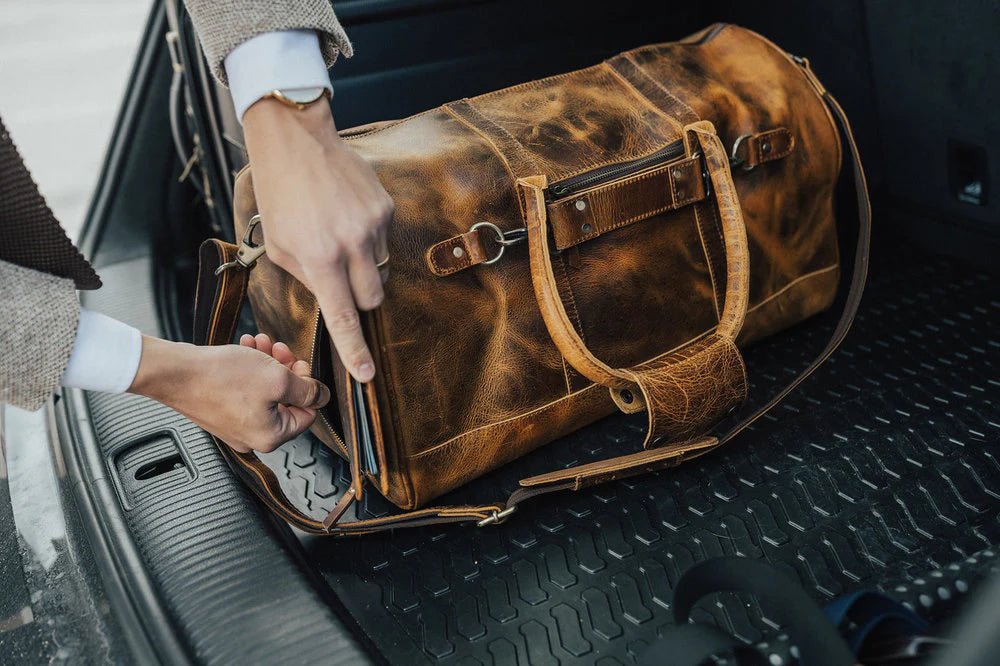 Unique Personalized Denali Duffel Customized Duffle Bag Gifts for Men by Groovy Guy